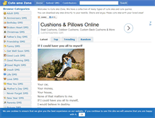 Tablet Screenshot of cutesmszone.com